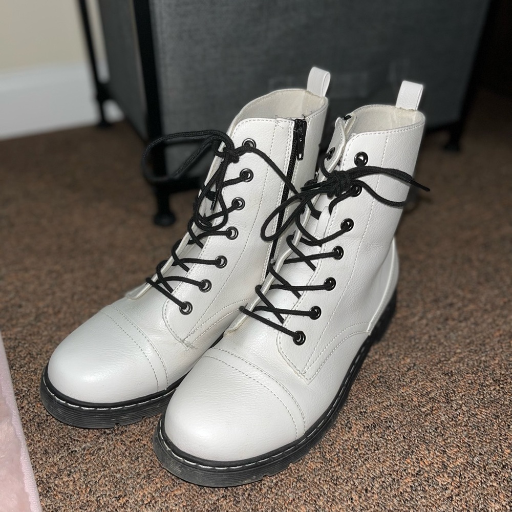 White boots